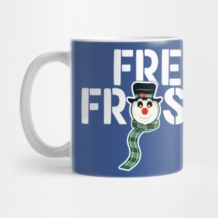 Free Frosty Snoman Head Mug